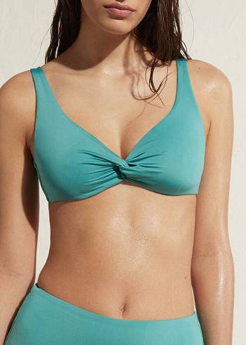 Calzedonia Balconette Indonesia Eco Bikini Toppe Dame Turkis | DK1667YU