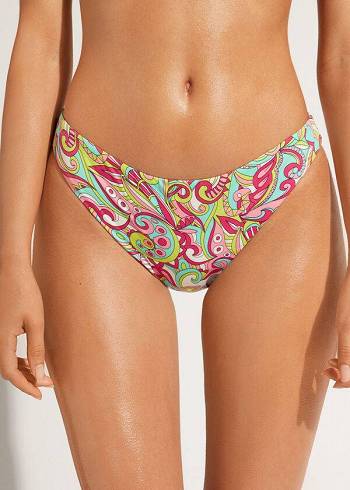 Calzedonia Londra Bikini Underdele Dame Flerfarvede | DK1497KI