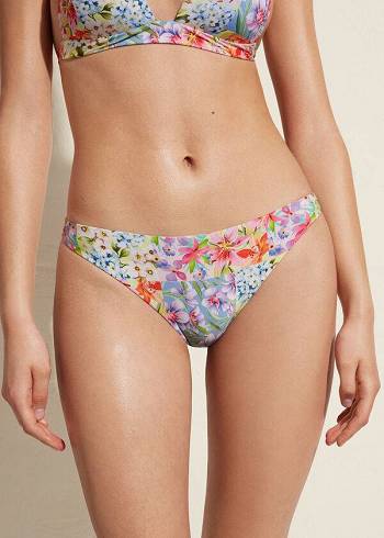 Calzedonia Minorca Eco Bikini Underdele Dame Flerfarvede | DK1504NB