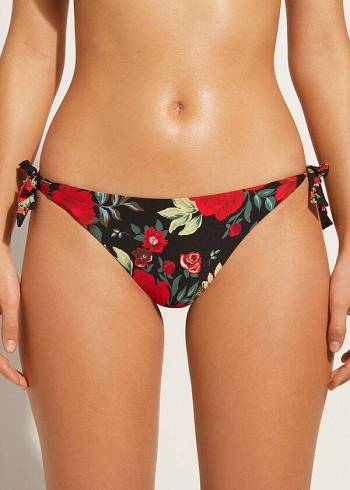 Calzedonia Reversible String Nizza Bikini Underdele Dame Lyserød | DK1514OR