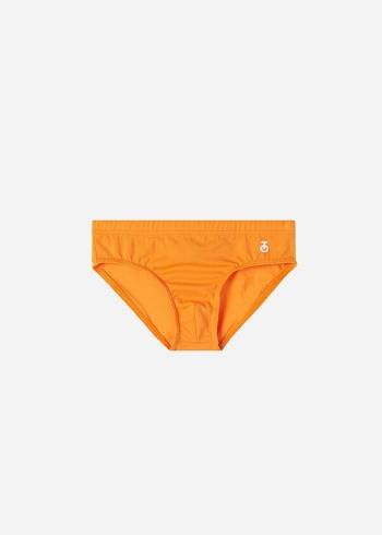 Calzedonia Rio Badedragter Børn Orange | DK3156BC