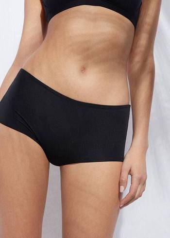 Calzedonia Shorts Indonesia Eco Bikini Underdele Dame Sort | DK1553CE