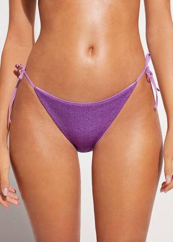 Calzedonia String Las Vegas Bikini Underdele Dame Lilla | DK1600JJ