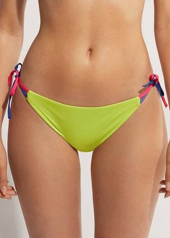 Calzedonia String Tokyo Bikini Underdele Dame Grøn | DK1623FM