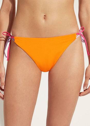 Calzedonia String Tokyo Bikini Underdele Dame Orange | DK1624GL