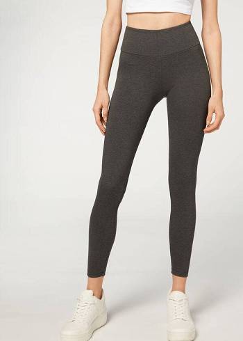 Calzedonia Total Shaper Leggings Dame Grå | DK2702IS