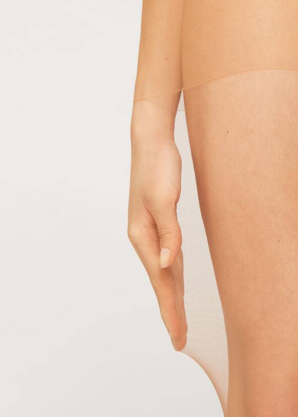 Calzedonia 20 denier essential matt Sheer Tights Dame Beige | DK1148UT