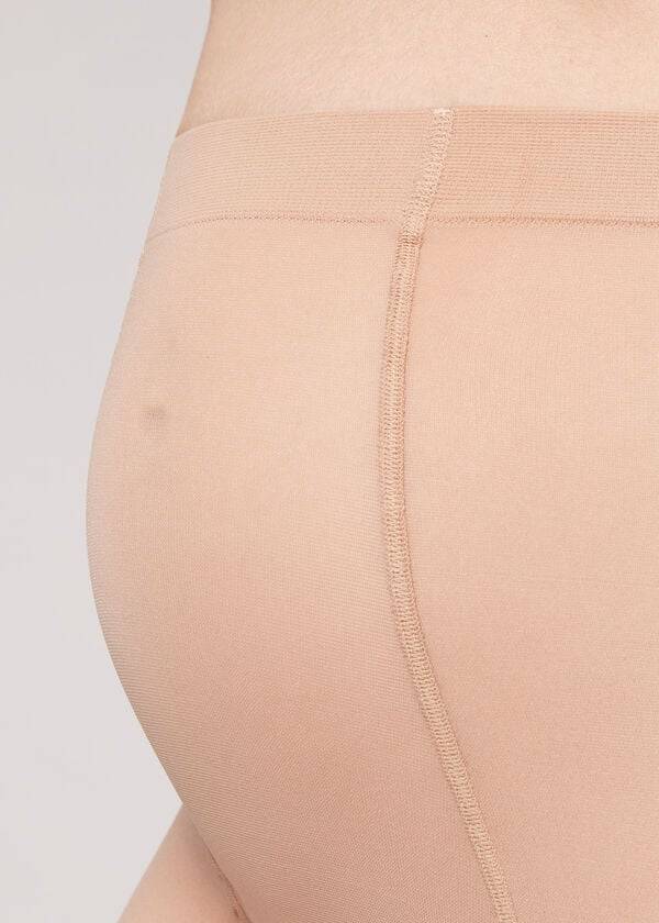 Calzedonia 30 Denier Sheer Maternity Sheer Tights Dame Beige | DK1179SO