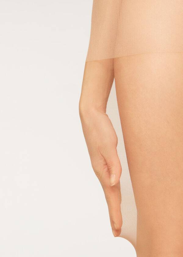 Calzedonia 40 Denier Action Medium Sheer Tights Dame Beige | DK1199YU