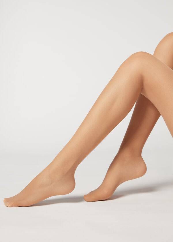 Calzedonia 40 Denier Action Medium Sheer Tights Dame Beige | DK1199YU