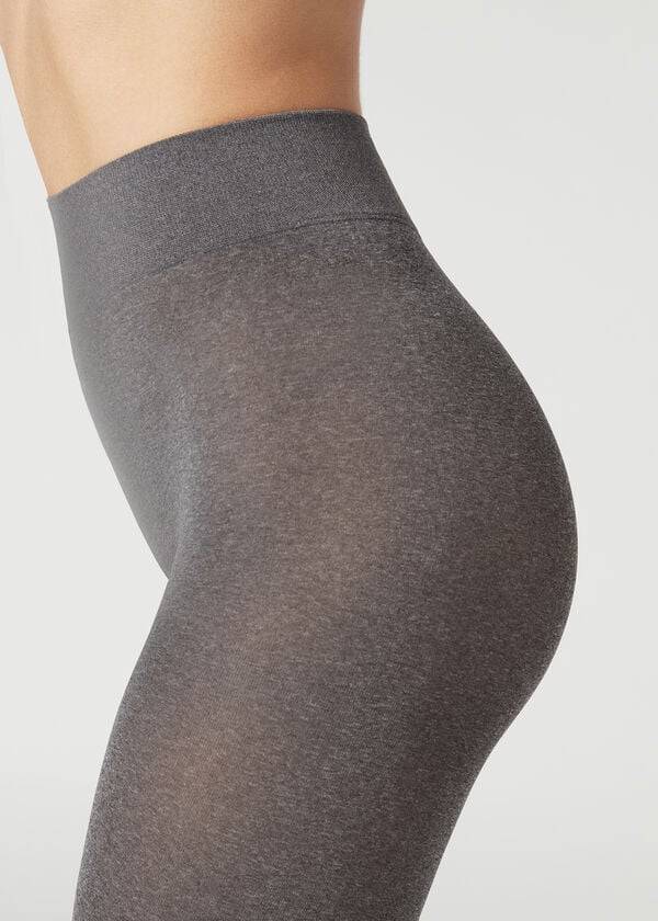 Calzedonia 50 Denier Total Komfort Soft Touch Opaque Tights Dame Grå | DK1022AP