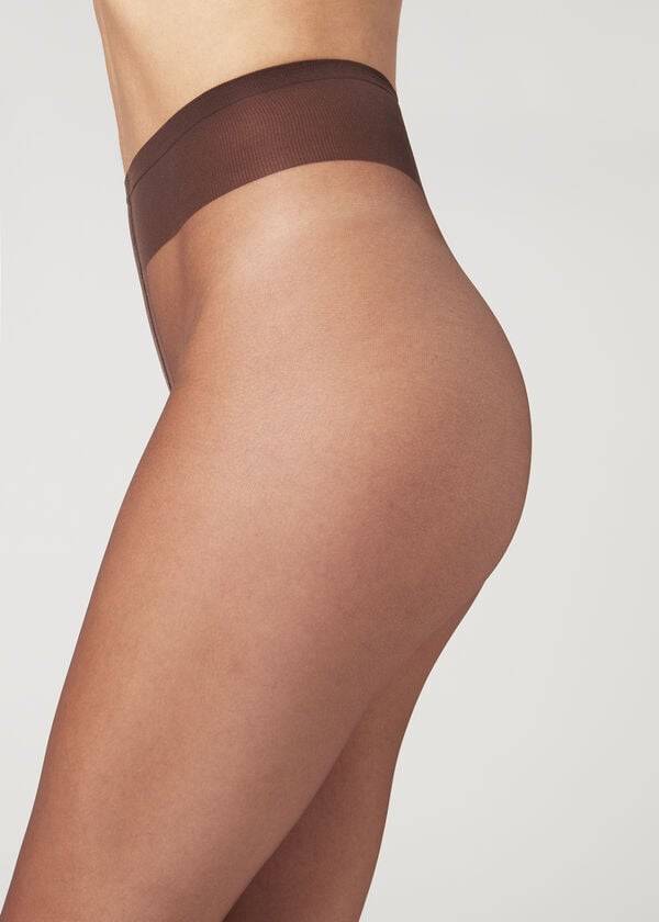 Calzedonia 8 Denier Ultra Sheer Tights Dame Kaffe | DK1218NB