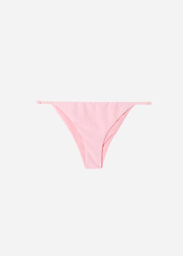 Calzedonia Adjustable Side Beverly Hills Eco Bikini Underdele Dame Lyserød | DK1288JJ