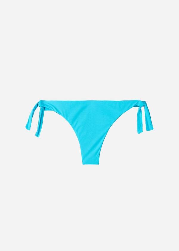 Calzedonia Bow Brazilian Indonesia Eco Bikini Underdele Dame Turkis | DK1302TV