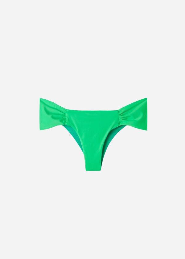 Calzedonia Brazilian Indonesia Eco Bikini Underdele Dame Grøn | DK1312GL