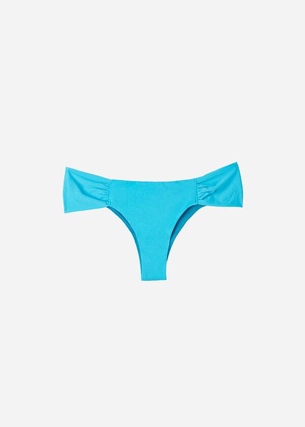 Calzedonia Brazilian Indonesia Eco Bikini Underdele Dame Turkis Grøn | DK1314JJ