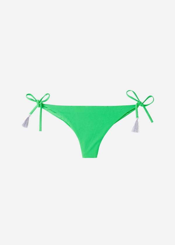 Calzedonia Brazilian String Capri Bikini Underdele Dame Grøn | DK1328TV