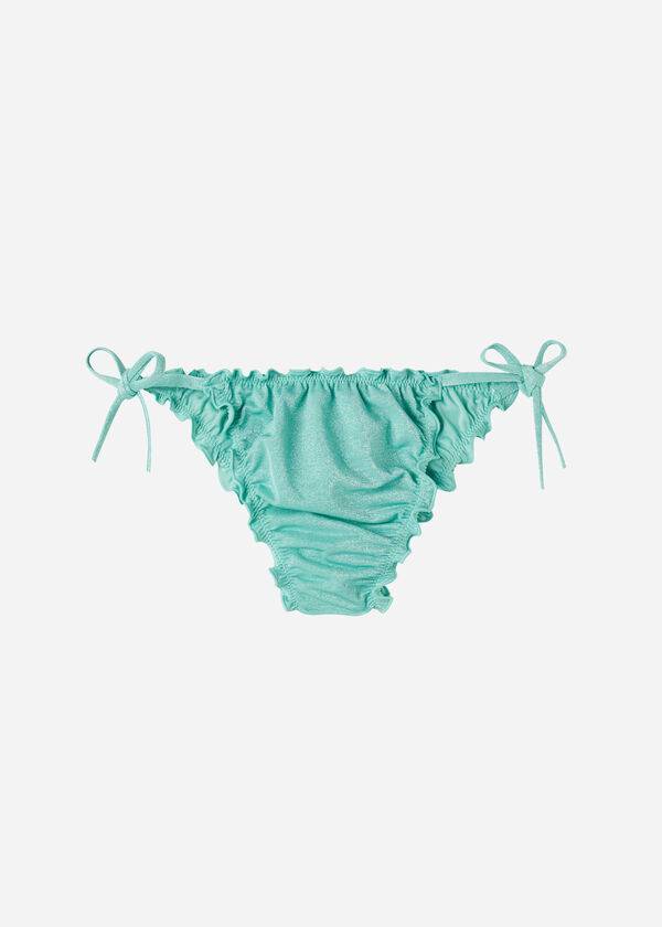 Calzedonia Brazilian String Formentera Bikini Underdele Dame Grøn | DK1333PQ