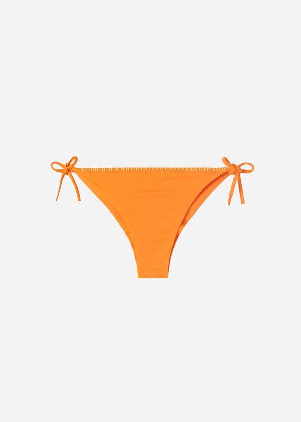 Calzedonia Brazilian String Tel Aviv Bikini Underdele Dame Orange | DK1340JJ