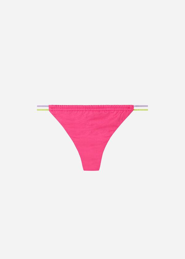 Calzedonia Brazilian String Tokyo Eco Bikini Underdele Dame Lyserød | DK1344XF