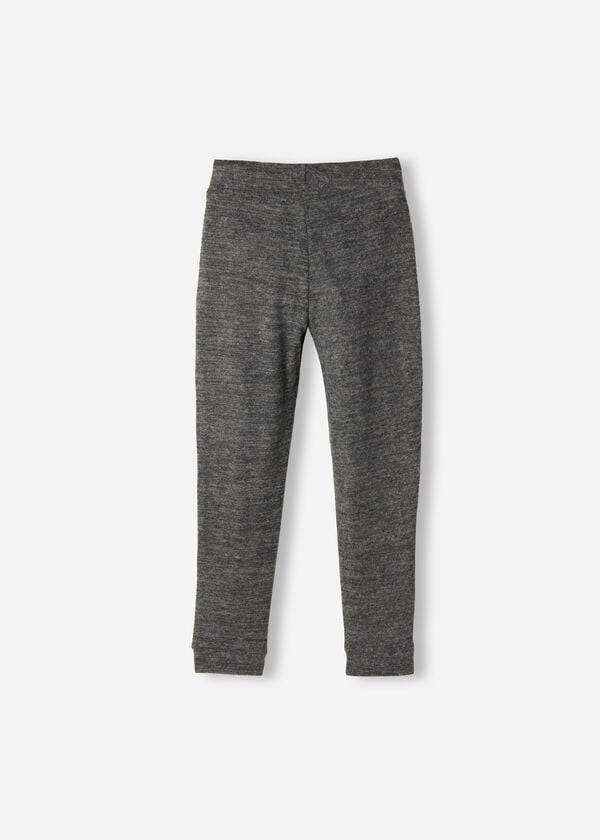 Calzedonia Cashmere Blend Stretch Leggings Børn Grå | DK3118JJ