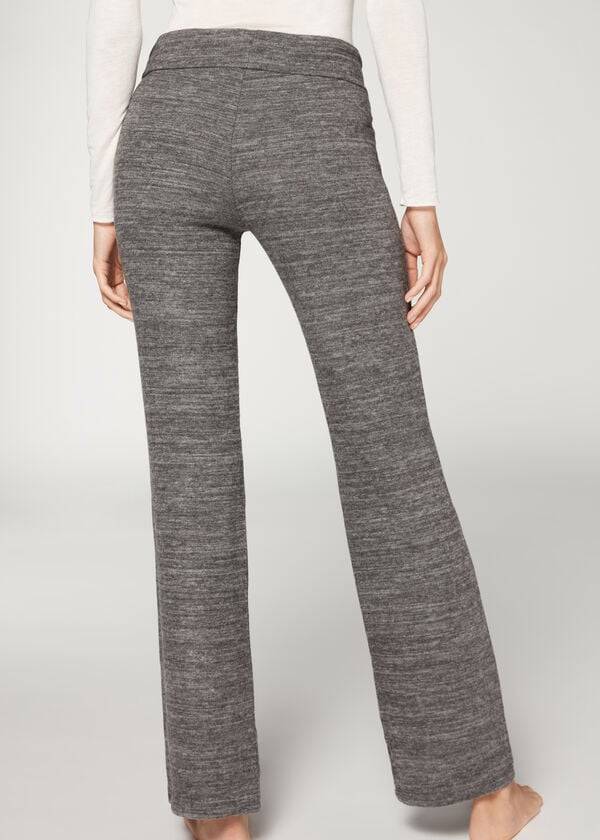 Calzedonia Cashmere Lige Leggings Dame Grå | DK2626DN