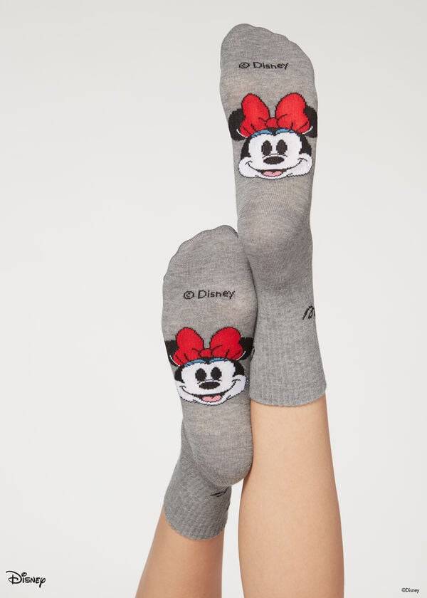 Calzedonia Disney Patterned Kort Sokker Dame Grå | DK2425TV