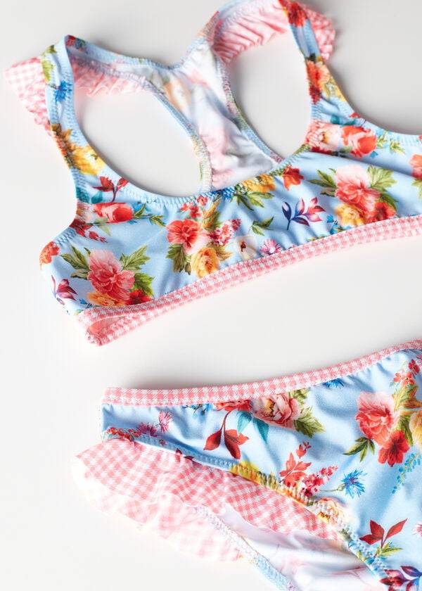 Calzedonia Floral Two-Piece Masha Badedragter Børn Flerfarvede | DK3039NB