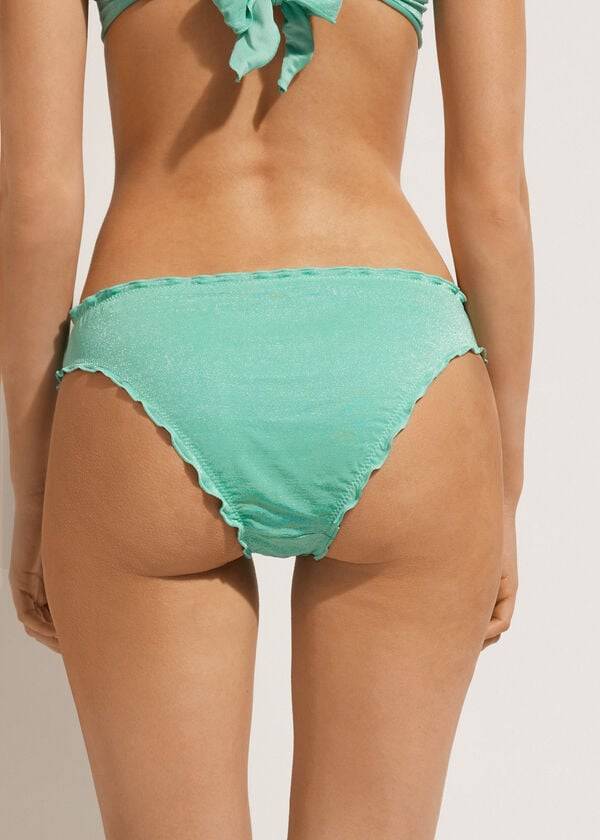 Calzedonia Formentera Bikini Underdele Dame Grøn | DK1381YU