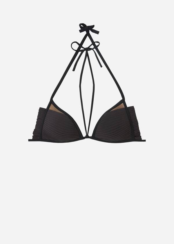 Calzedonia Graduated Polstret Triangle Tokyo Bikini Toppe Dame Sort | DK1751SO