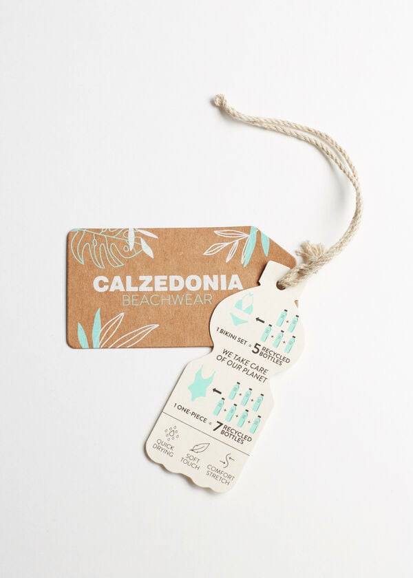 Calzedonia High Cut Indonesia Eco Bikini Underdele Dame Sort | DK1395ZG