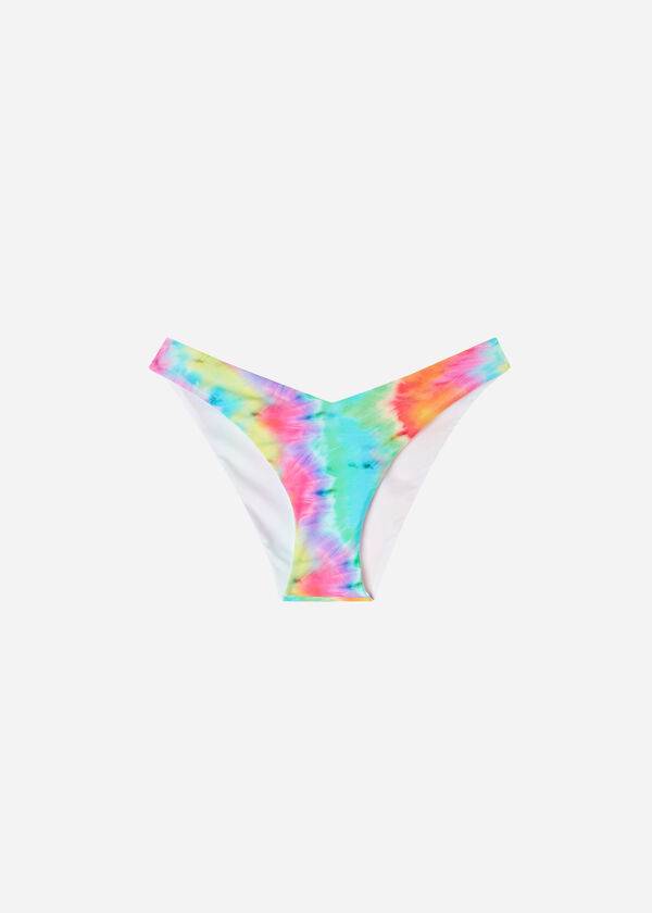 Calzedonia High Cut Orlando Bikini Underdele Dame Flerfarvede | DK1397CE