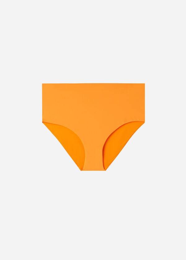 Calzedonia High Shaper Talje Indonesia Eco Bikini Underdele Dame Orange | DK1406TV