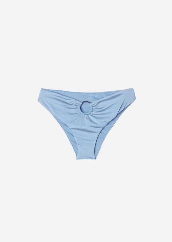 Calzedonia High Talje Abu Dhabi Bikini Underdele Dame Blå | DK1416GL