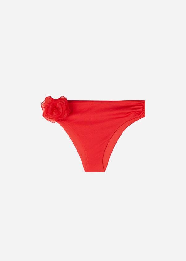 Calzedonia High-Talje Bora Bora Bikini Underdele Dame Rød | DK1453MA