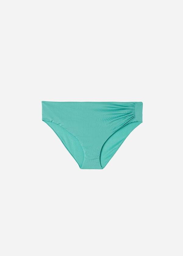 Calzedonia High Talje Indonesia Eco Bikini Underdele Dame Turkis | DK1426NB