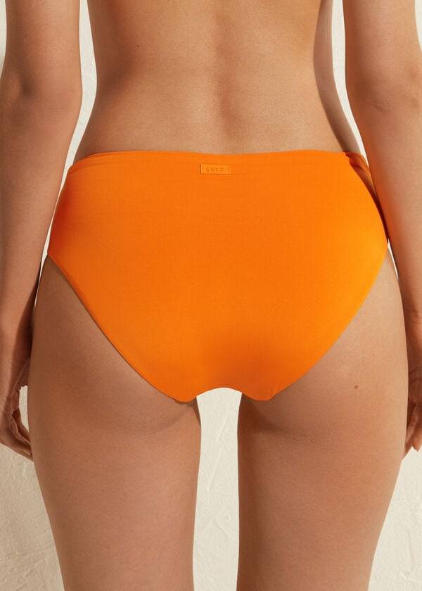 Calzedonia High Talje Indonesia Eco Bikini Underdele Dame Orange | DK1427MA