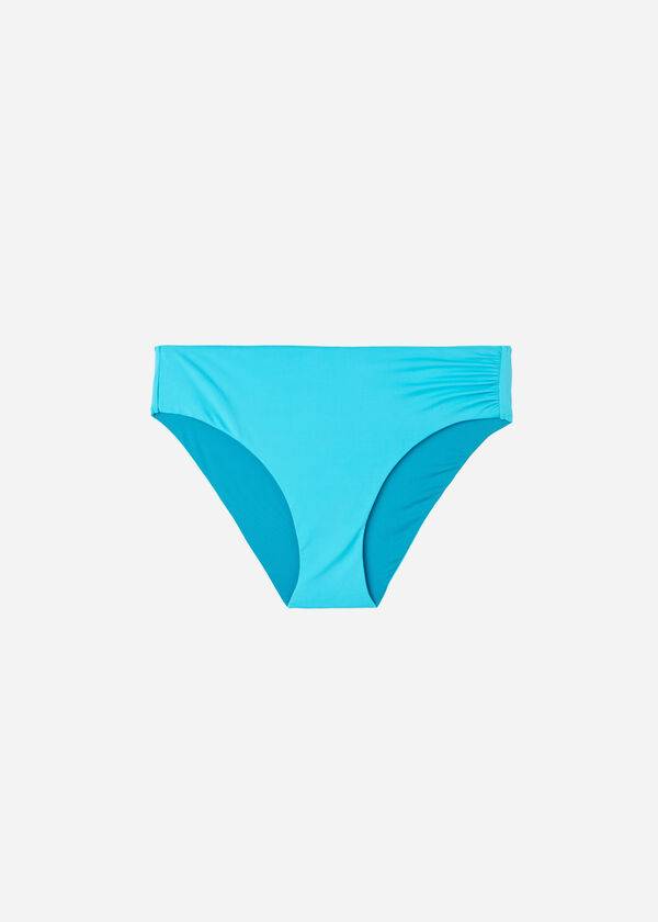 Calzedonia High Talje Indonesia Eco Bikini Underdele Dame Turkis Grøn | DK1433YU