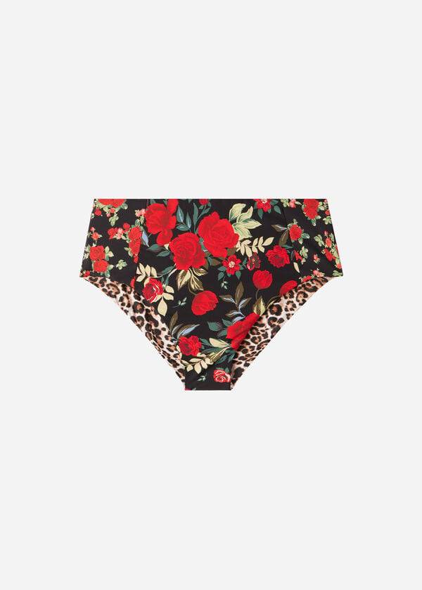 Calzedonia High Talje Reversible Nizza Bikini Underdele Dame Lyserød | DK1437PQ