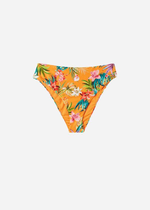 Calzedonia High Talje Rio Eco Bikini Underdele Dame Orange | DK1438AP