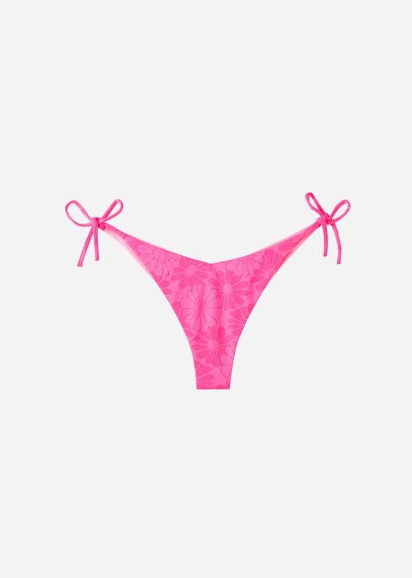 Calzedonia High V-Cut Brazilian Antibes Bikini Underdele Dame Lyserød | DK1410OR