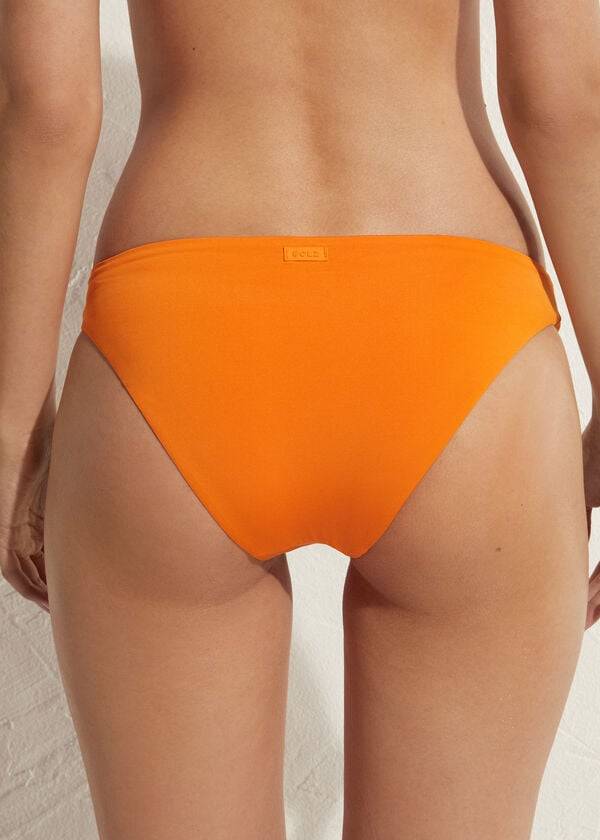 Calzedonia Indonesia Eco Bikini Underdele Dame Orange | DK1469HK