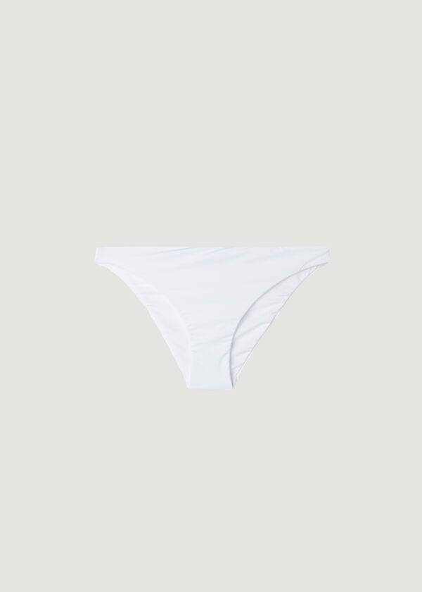 Calzedonia Indonesia Eco Low rise Bikini Underdele Dame Hvide | DK1472LH