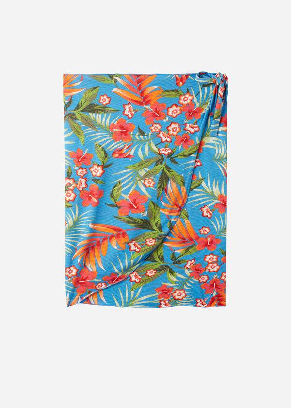 Calzedonia Kort Wraparound Sarong Cover Ups Dame Grøn | DK2147KI