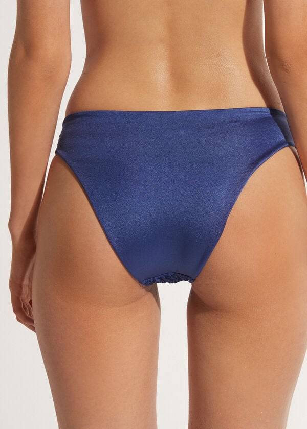 Calzedonia Marrakech Bikini Underdele Dame Blå | DK1500XF