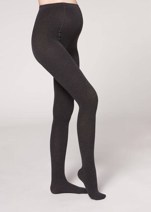 Calzedonia Maternity with Cashmere Opaque Tights Dame Grå | DK1050DN