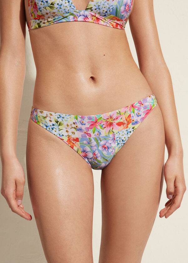 Calzedonia Minorca Eco Bikini Underdele Dame Flerfarvede | DK1504NB