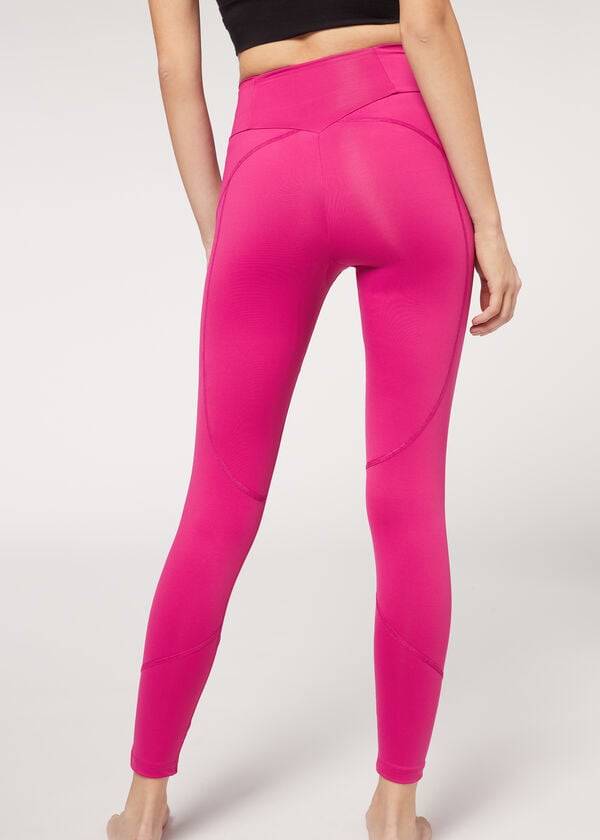 Calzedonia Performance Atletiske Leggings Dame Lyserød | DK2671SO