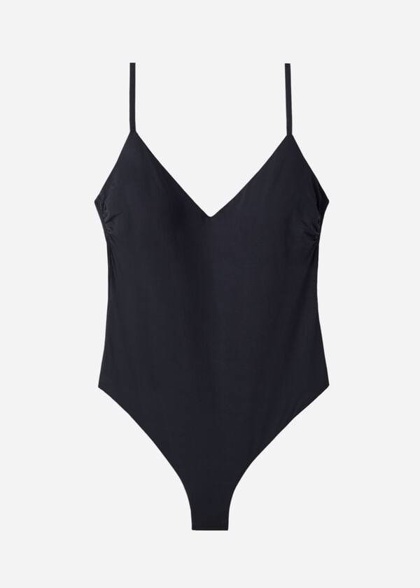 Calzedonia Polstret One-Piece Indonesia Badedragter Dame Sort | DK2178VD