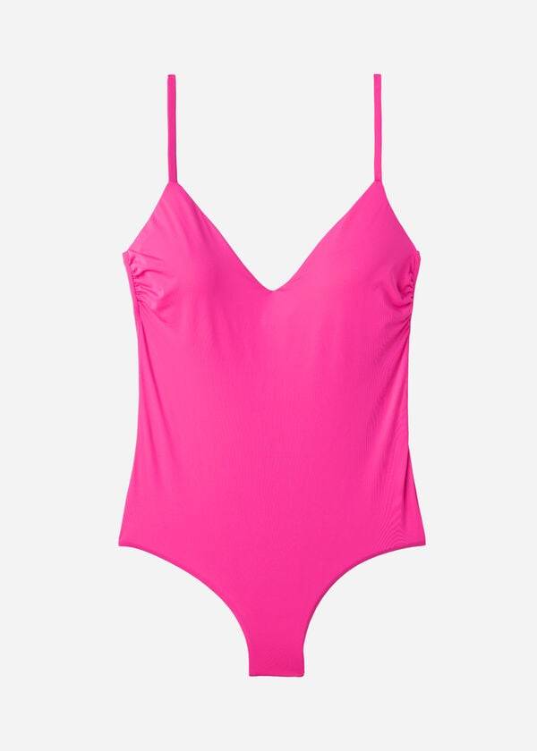 Calzedonia Polstret One-Piece Indonesia Badedragter Dame Lyserød | DK2180NB